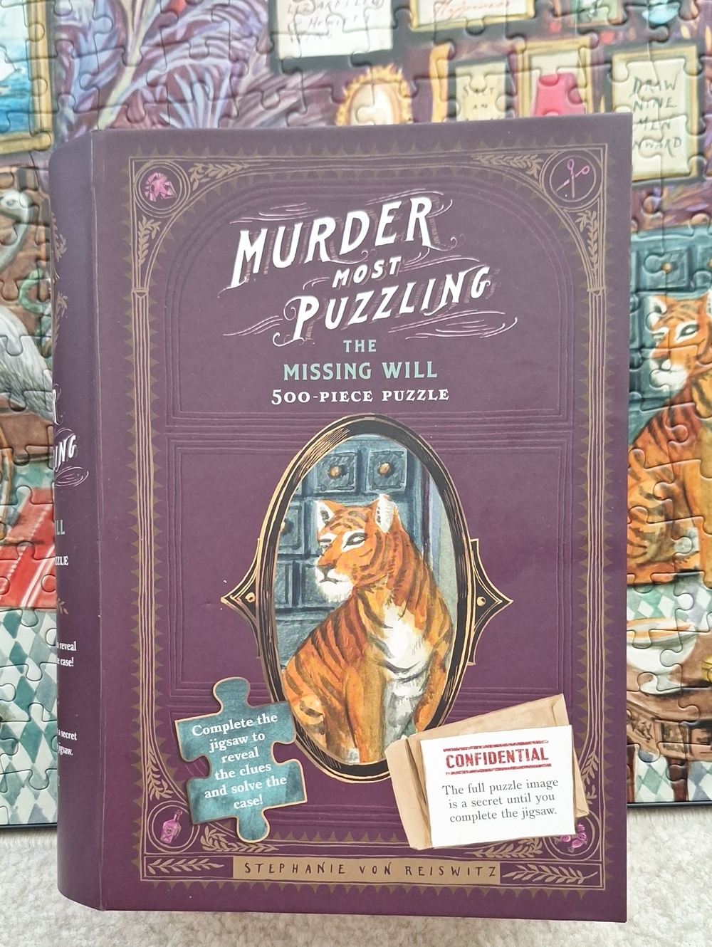 Murder Most Puzzling "The Missing Will" 500 Piece Jigsaw